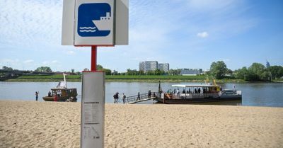 Z powodu niskiego stanu Wisły nie pływają promy